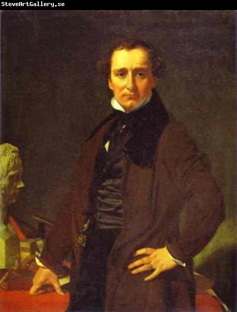 Jean-Auguste Dominique Ingres Portrait des Bildhauers Lorenzo Bartolini